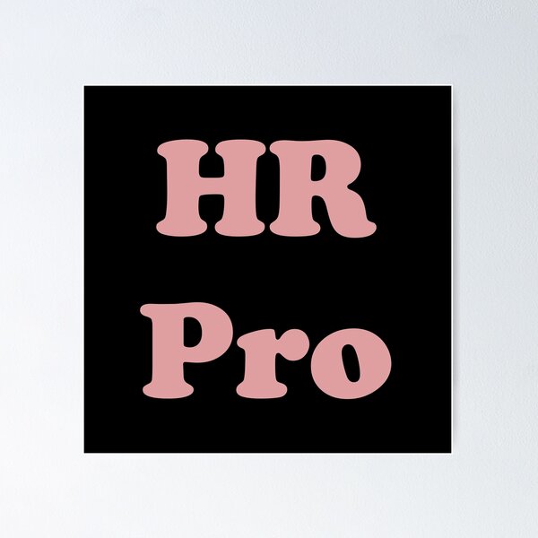 Item preview, HR Pro designed and sold by ThingsByJoy.