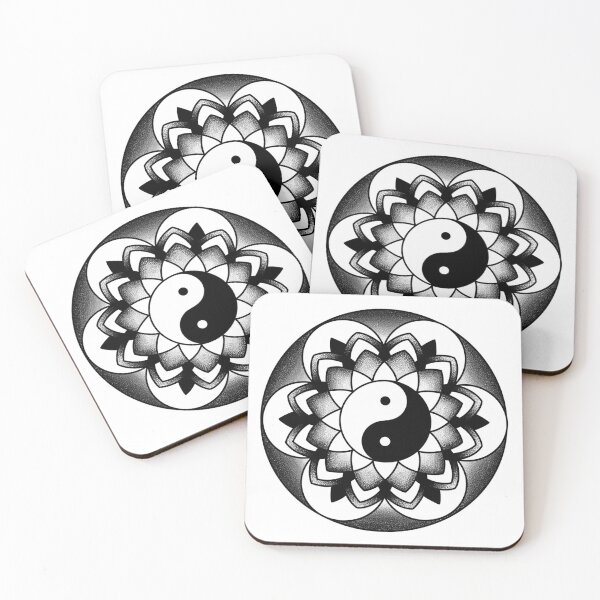 Item preview, Ying Yang mandala designed and sold by TheMorrigan98.