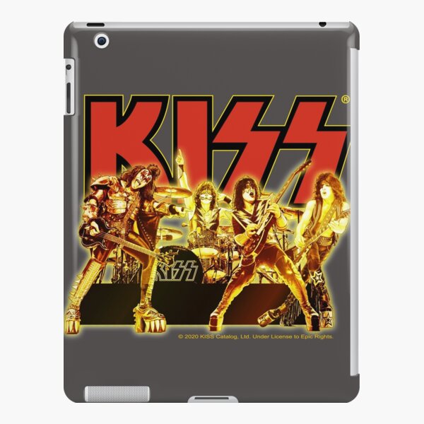 Kiss Golden Band Members Design iPad Snap Case