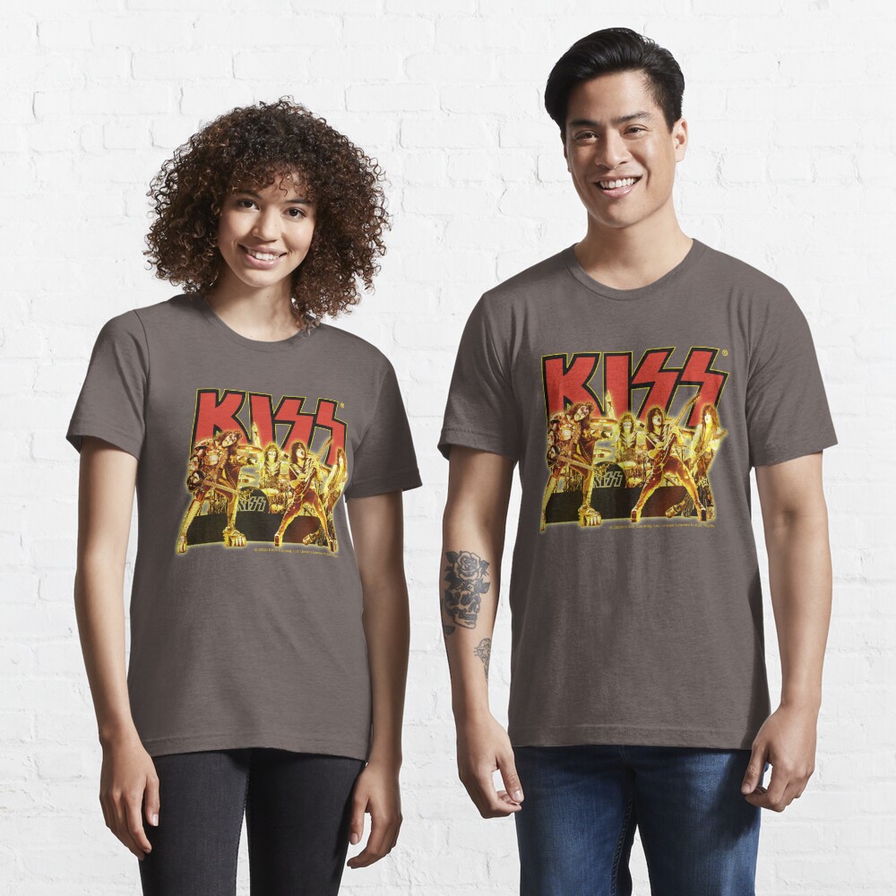 Disover Kiss Golden Band Members Design | Essential T-Shirt 