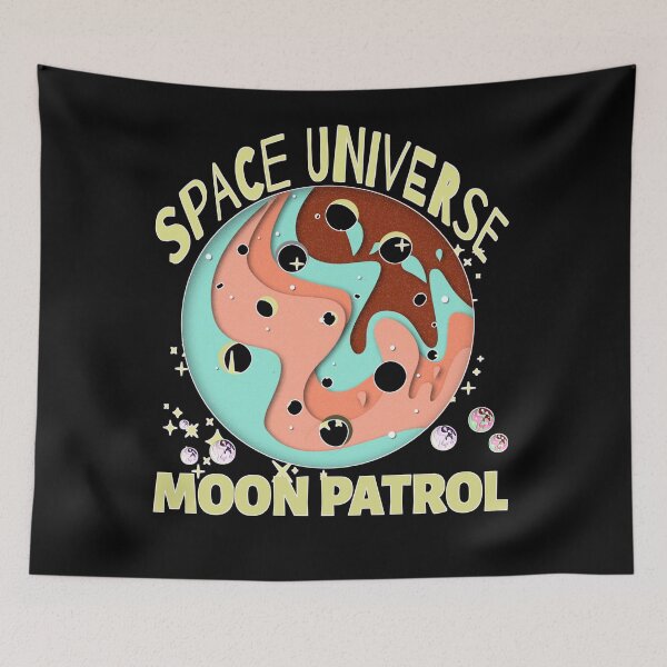Item preview,  Space Universe the moon patrol, moon patrol arcade game designed and sold by vibeno1.