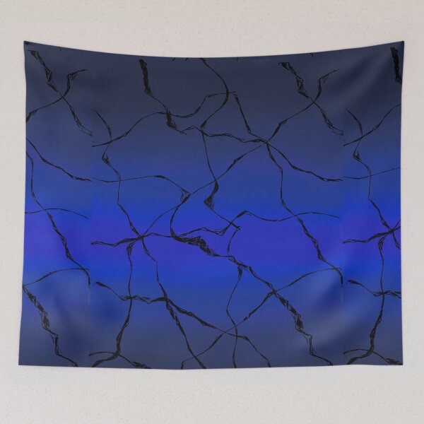 Item preview,  Lovely Beautiful Blue Colored Pattern geometric triangle with colorful seamless pattern designed and sold by The-overthinker.