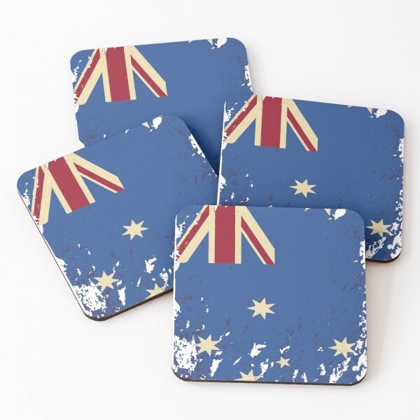 Item preview, Distressed Aussie Flag Design designed and sold by RocketshSD.