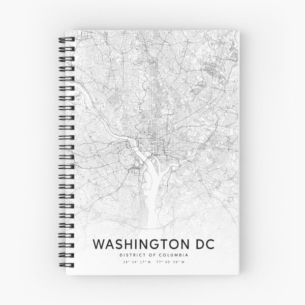 Item preview, Washington D.C. Map, Art Print By LandSartprints designed and sold by LandSartprints.