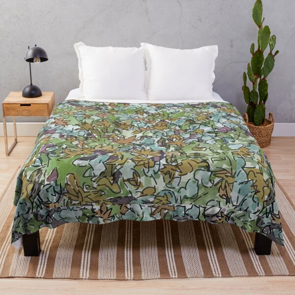 Item preview, Fall Leaves No 06 BlueGreen designed and sold by SCAartwork.