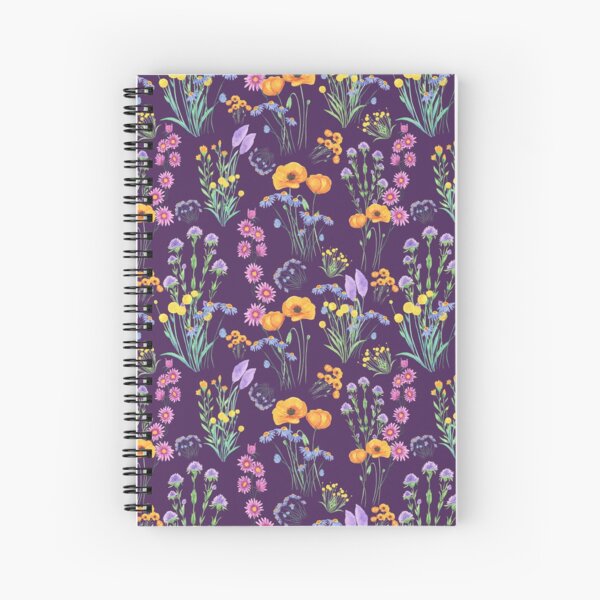 Wild Meadow Spiral Notebook