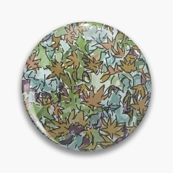 Item preview, Fall Leaves No 06 BlueGreen designed and sold by SCAartwork.