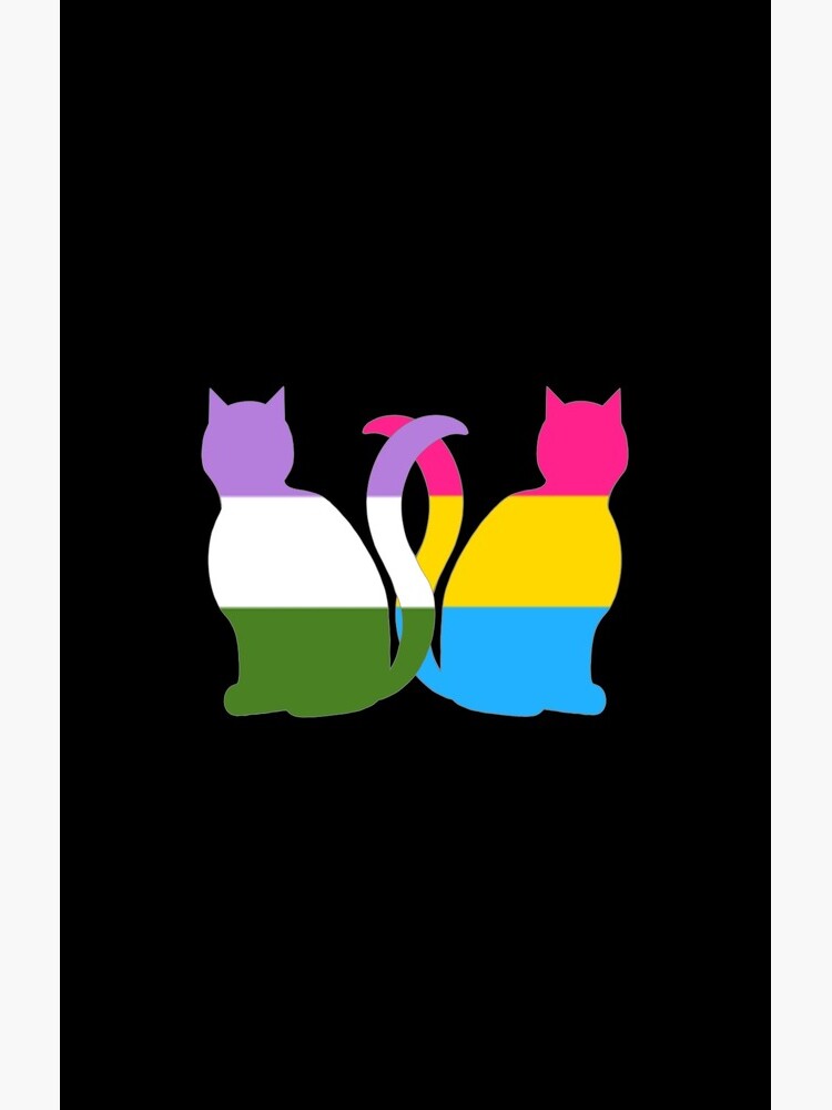 Genderqueer Pansexual Pride Cats Samsung Galaxy Phone Case For Sale