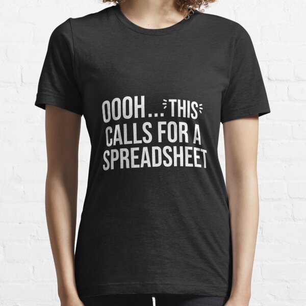 oh this calls for a spreadsheet sweatshirt