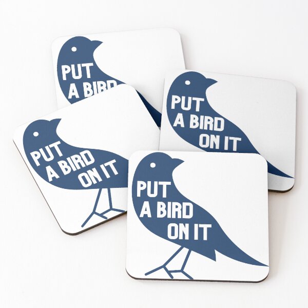 Item preview, put a bird on it big bird art designed and sold by TheWaterBirds.