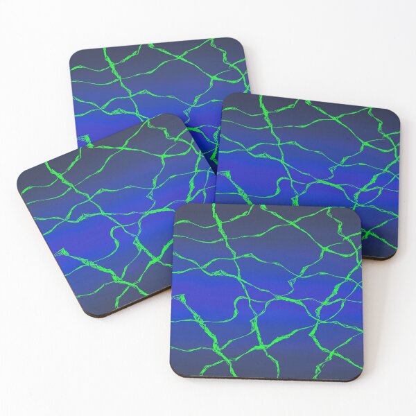 Item preview, Lovely Beautiful Blue Colored Pattern geometric triangle with colorful seamless pattern designed and sold by The-overthinker.