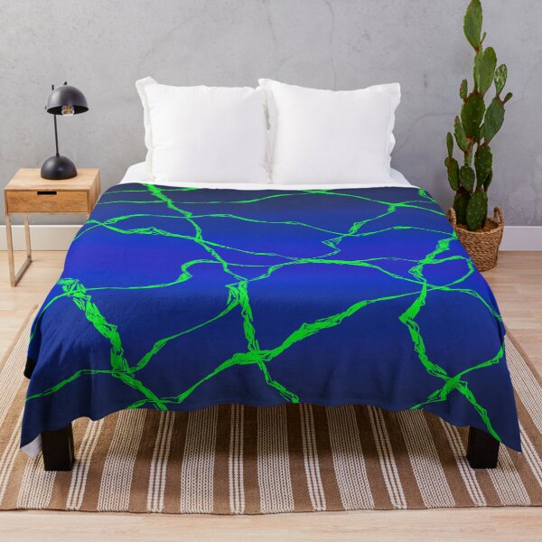 Item preview, Lovely Beautiful Blue Colored Pattern geometric triangle with colorful seamless pattern designed and sold by The-overthinker.