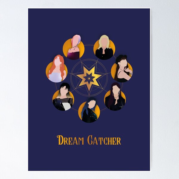 アイドル Dreamcatcher Yoohyeon signed WOOP poster Dreamcatcher Yoohyeon signed WOOP poster - メルカリ