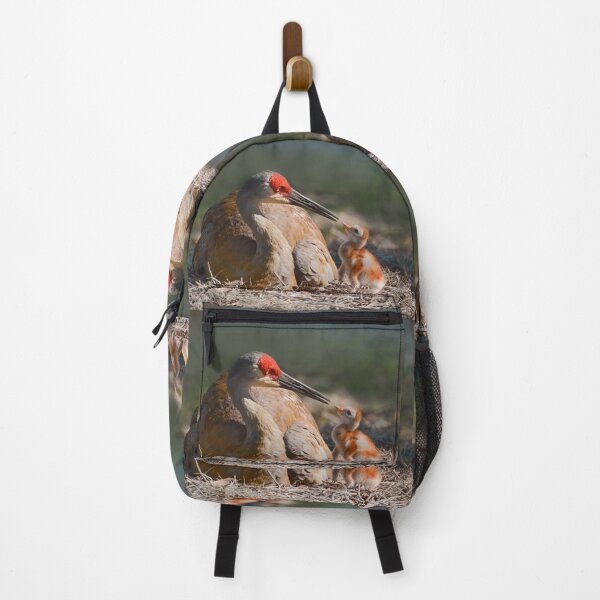 Item preview, Sandhill cranes eye contact to its baby designed and sold by Zina Stromberg.