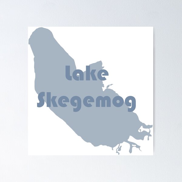 Item preview, Lago Skegemog, Rapid City, Michigan designed and sold by Awake88.