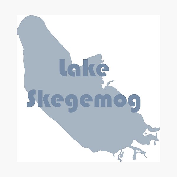 Item preview, Lake Skegemog, Rapid City, Michigan designed and sold by Awake88.