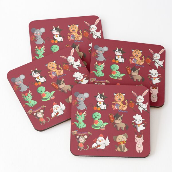 Item preview, Lunar New Year Zodiac Animals designed and sold by Griffywings.