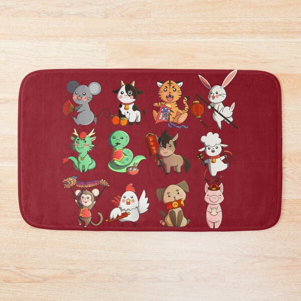 Item preview, Lunar New Year Zodiac Animals designed and sold by Griffywings.
