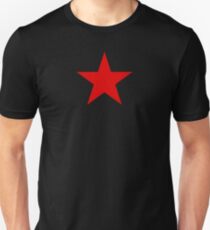 Kommunistischer Roter Stern Unisex T-Shirt