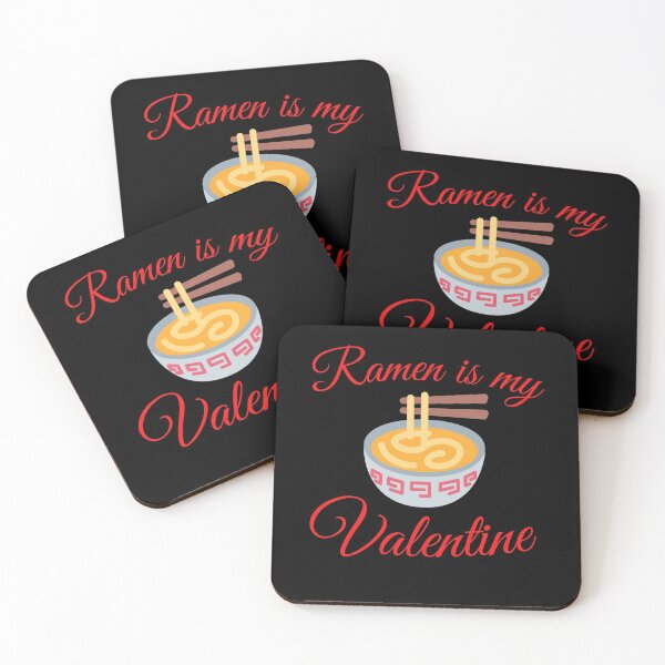 Item preview, Ramen is my valentine  designed and sold by MinimalTag.