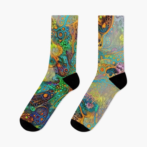 Item preview, Deepdream floral fractalize abstraction designed and sold by blackhalt.