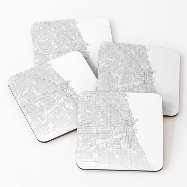 Item preview, Chicago Map, Art Print By LandSartprints designed and sold by LandSartprints.