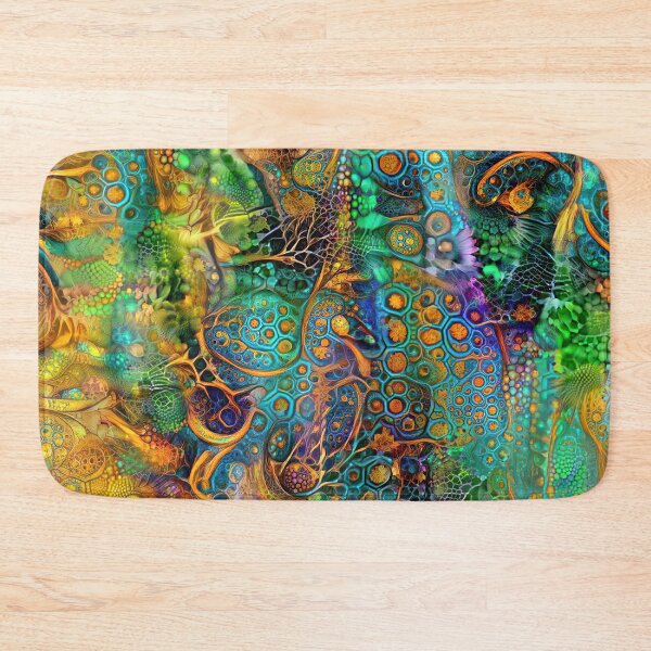 Item preview, Deepdream floral fractalize abstraction designed and sold by blackhalt.