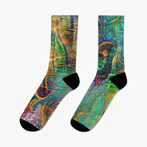 Item preview, Deepdream floral fractalize abstraction designed and sold by blackhalt.