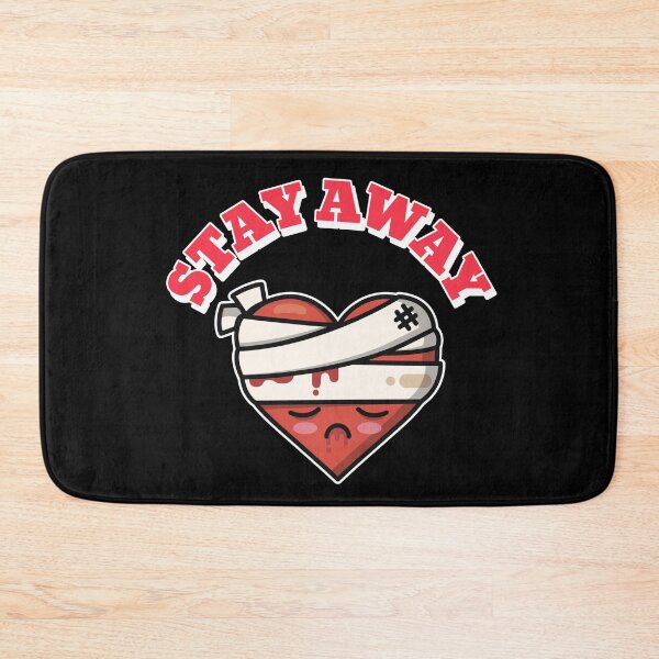Item preview, Stay Away Broken Heart Anti-Valentine's Day designed and sold by alancrapopod.