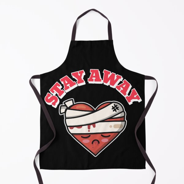 Item preview, Stay Away Broken Heart Anti-Valentine's Day designed and sold by alancrapopod.