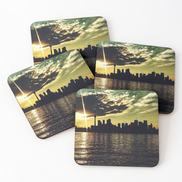 Item preview, Toronto Skyline at Sunset designed and sold by TheRightAngle.