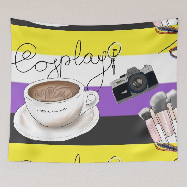 Item preview, Cosplayer Aesthetic Transgender Non-binary Pride Flag designed and sold by feardeargcrafts.
