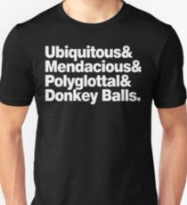 The Expanse Helvetica List Unisex T-Shirt