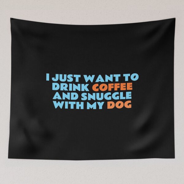 Item preview, Solo quiero tomar café y acurrucarme con mi perro designed and sold by Inspirationmotivation.