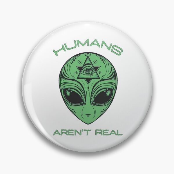 Item preview, Humans aren't real Unisex T-Shirt designed and sold by DARKRD.