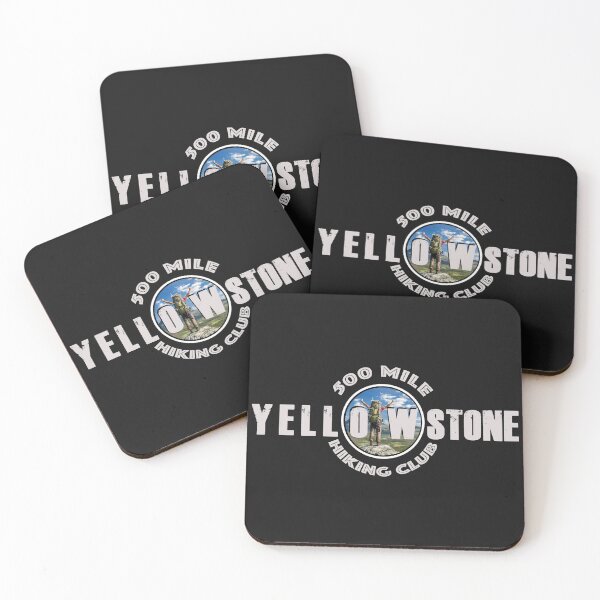 Item preview, 500 MILE HIKING CLUB  Yellowstone National Park - backcountry hiking designed and sold by SmyrnaBuffalo.