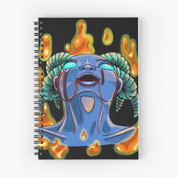 Item preview, Lava lamp demon lady designed and sold by ZephyrRos3.