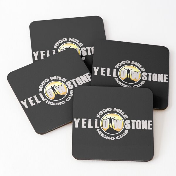 Item preview, 1000 MILE HIKING CLUB  Yellowstone National Park - backcountry hiking designed and sold by SmyrnaBuffalo.