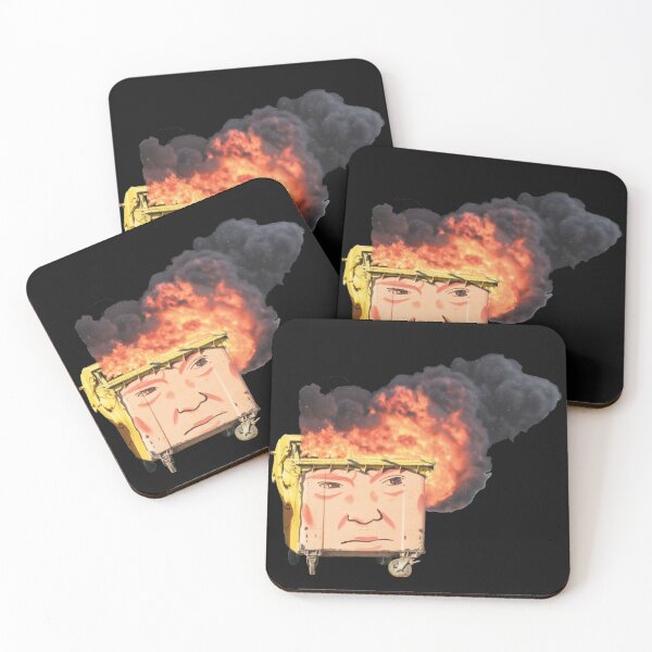 Item preview, President Trumpster Dumpster Fire  designed and sold by BeeLynz.