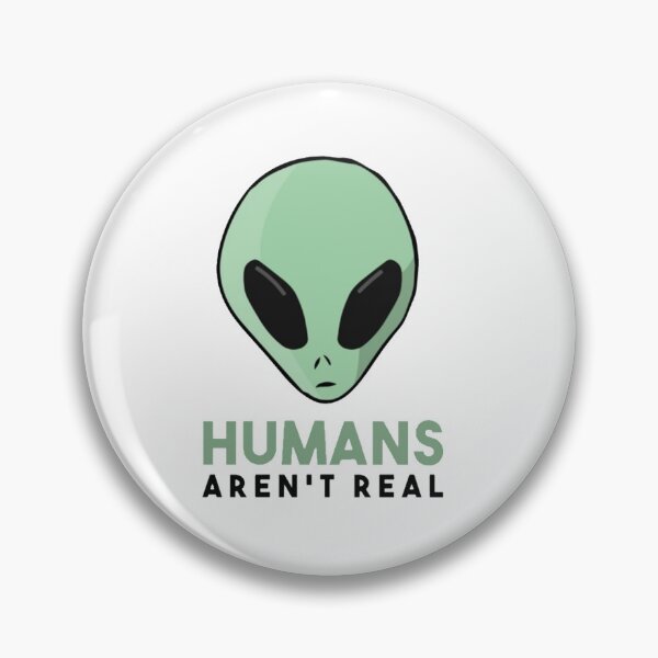 Item preview, Humans aren't real Unisex T-Shirt designed and sold by DARKRD.
