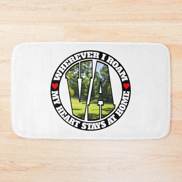 Item preview, Heart Stays Home - Virginia designed and sold by DonDota.