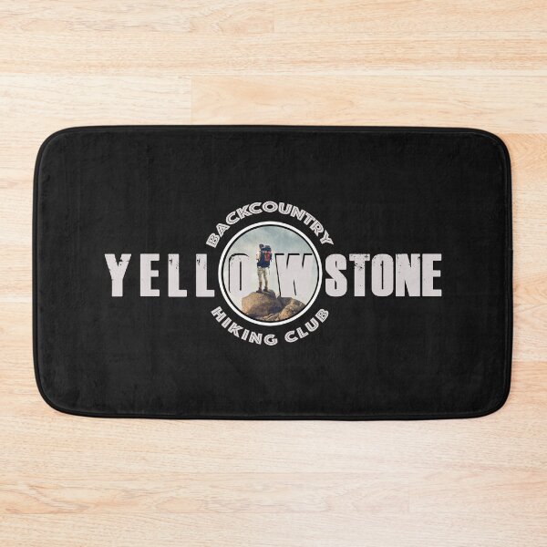 Item preview, BACKCOUNTRY HIKING CLUB  Yellowstone National Park - backcountry hiking designed and sold by SmyrnaBuffalo.