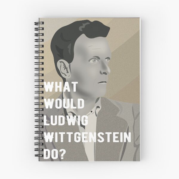 Item preview, What would Ludwig Wittgenstein do portrait designed and sold by lolquotes.