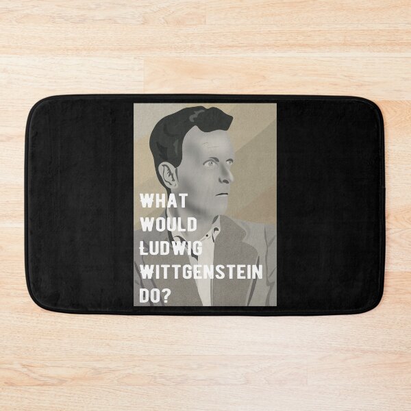 Item preview, What would Ludwig Wittgenstein do portrait designed and sold by lolquotes.