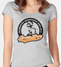 Buster Hugs Women's Fitted Scoop T-Shirt