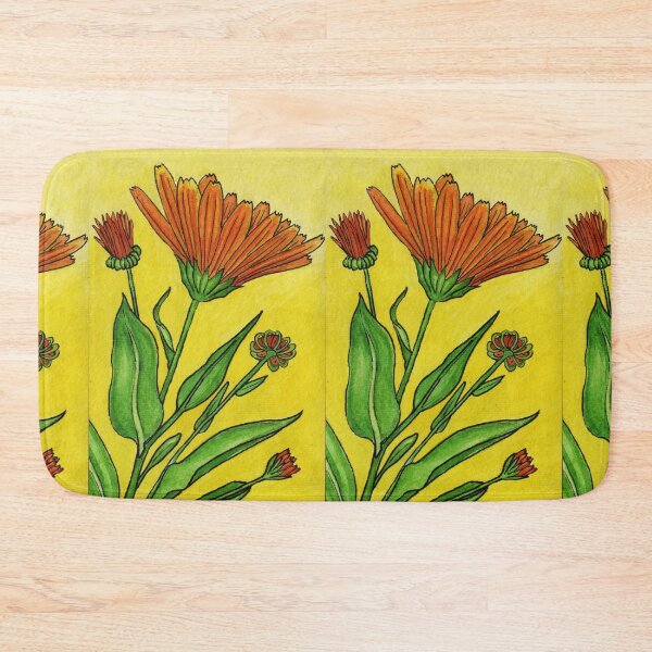 Item preview, Orange Flower designed and sold by fraktonart.