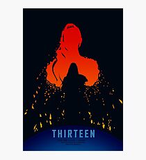 Thirteen Photographic Print