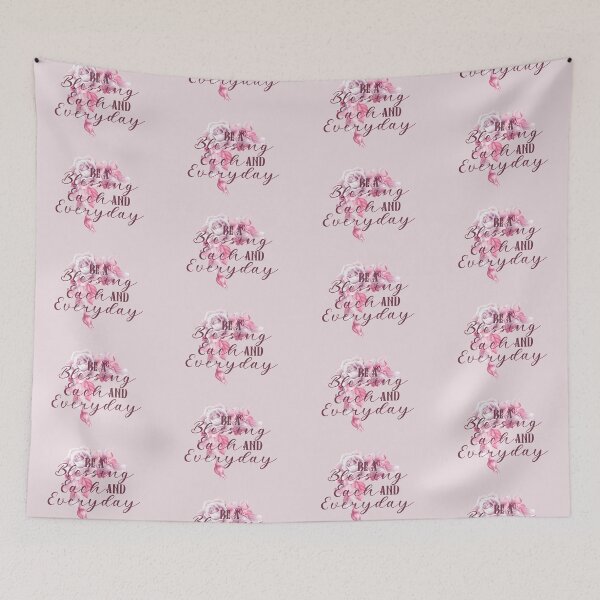 Item preview, Be A Blessing Each And Everyday - Light Pink designed and sold by PawsitiveMum.
