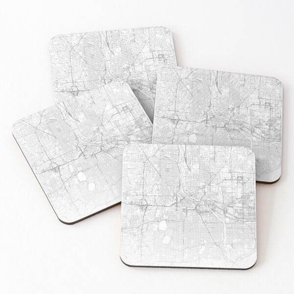 Item preview, Minneapolis Map, Art Print By LandSartprints designed and sold by LandSartprints.