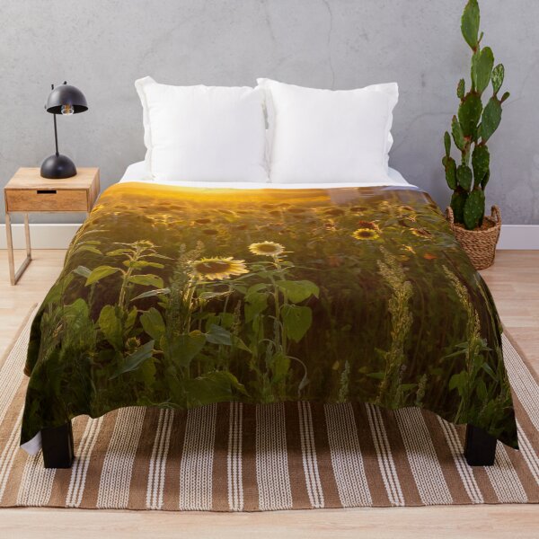 Item preview, Glowing sunflower farm designed and sold by Susan Sheldon.